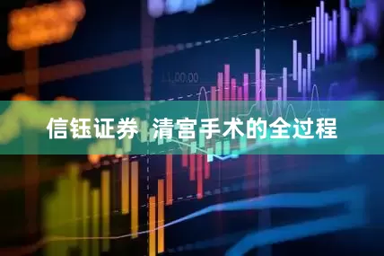 信钰证券  清宫手术的全过程